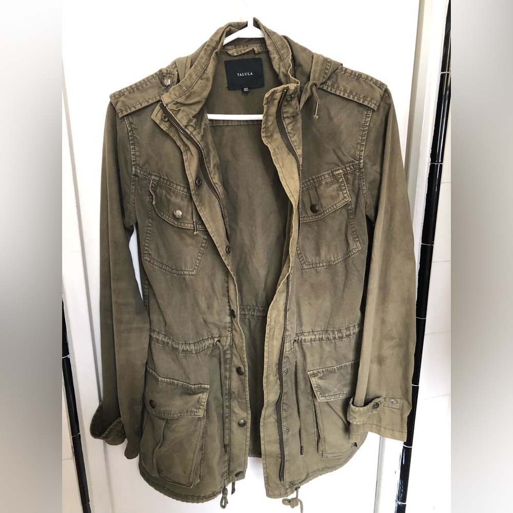 Talula Khaki Utility Jacket - Picture 4 of 8